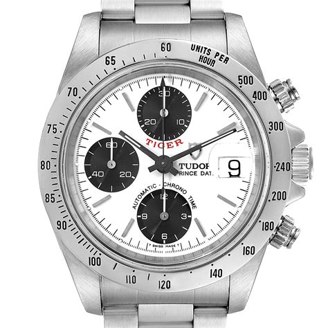 tudor chronograph white dial.